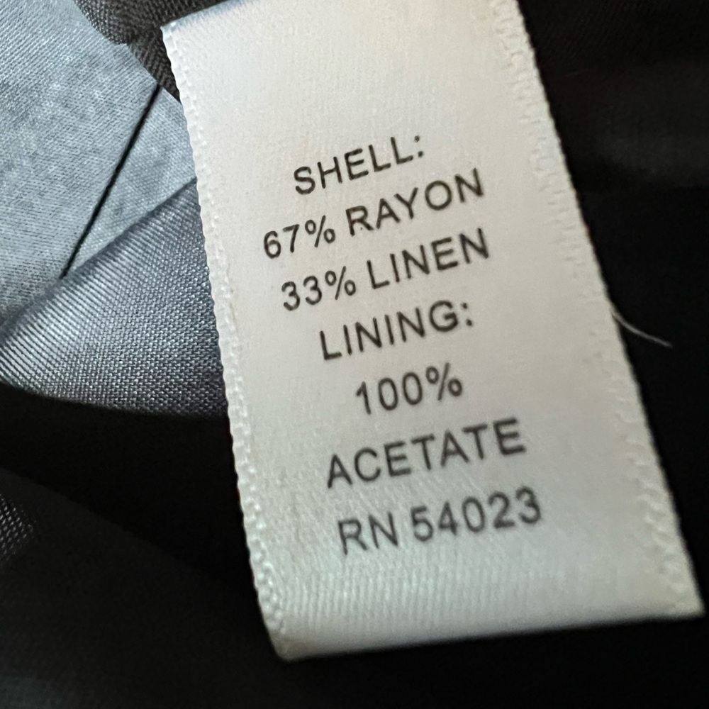 Banana Republic Black and Gray Midi Dress - Picture 6 of 6